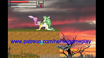 Hot sexy woman hentai in sex with man monster and girl in adult gameplay xxx