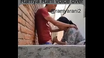 Ramya rani Tamil voice with nearby aunty sucking boy cock
