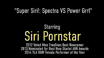 Hijinks ensue! Power Grrl (Siri Pornstar) is in the hands of her nemesis Spectra (Dayna Vendetta), who uses her super lesbian strap-on powers! Full Videos & Photos of Siri @ SiriPornstar.com!